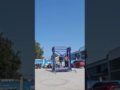 لیفت 9 متری راه آهن باربری در فضای باز لیفت باربری صنعتی