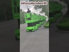 لیفت تراشه ای خودران 6m-14m پلتفرم بلند کننده موبایل