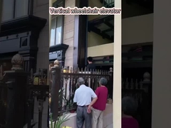 250 کیلوگرم 4 متری در فضای باز صندلی چرخدار بلندکن بلندکن عمودی مسکونی