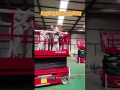 6 متر 8 متر 10 متر 12 متر 320 کیلوگرم 450 کیلوگرم پلتفرم کار هوایی ساختمانی