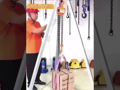 دستگاه بلند کردن زنجیر دستی 0.5 تن زنجیر دستی