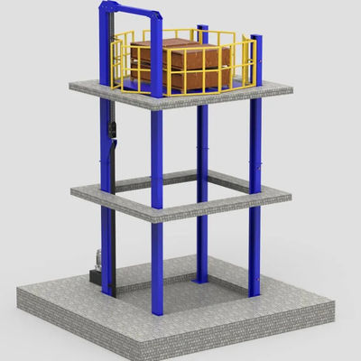 خرید لیفت هیدرولیک عمودی صنعتی چهار پست لیفت ذخیره سازی چهار پست برای انبار کارخانه online manufacture