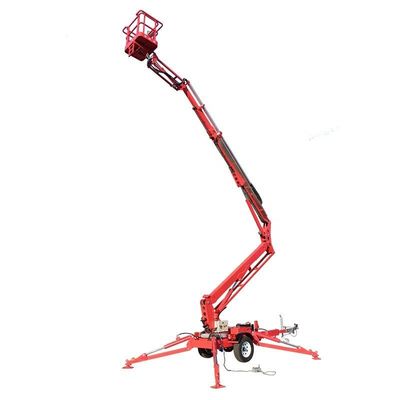 خرید 14 متر 200 کیلوگرم تریلر نصب شده با باتری یا گاز تریلر Man Lift online manufacture