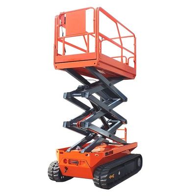 خرید 8m 10m 12m لیفت قیچی خزنده خودران لیفت هیدرولیک متحرک online manufacture