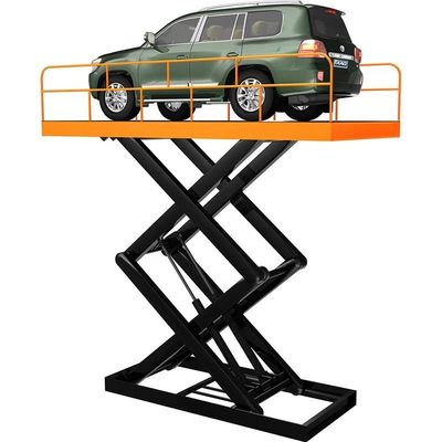 خرید 5000kg هیدرولیک قیچی الکتریکی ماشین بلند میز برای پارکینگ online manufacture