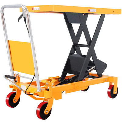 خرید دست هیدرولیک پلیتفورم لیفت 1.3m ارتفاع لیفتر Trolley 500kg online manufacture