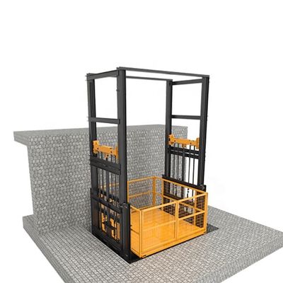 خرید انبار صنعتی لیفت هیدرولیک بارگذاری راهنمای عمودی لیفت کالاهای راه آهن online manufacture