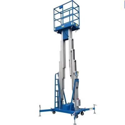 خرید لیفت های آلومینیومی دوقلو 14 متری پلی فرم لیفت های هیدرولیک آلومینیومی online manufacture
