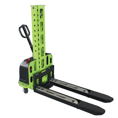 خرید 0.5t 1.2m Semi Electric Pallet Stacker اتوماتیک بلند کردن ولتاژ فولک الکتریکی online manufacture