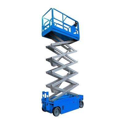 خرید 230 کیلوگرم پلی فرم کوچک هیدرولیک بلند کننده خودران بلند کننده قیچی online manufacture