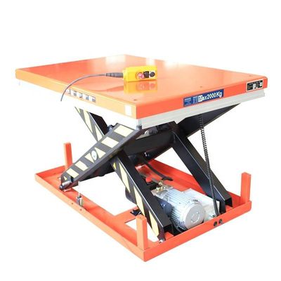 خرید 2 تن میز بلندکن کوچک پلی فرم بلندکن قیچی هیدرولیک برای انبار online manufacture