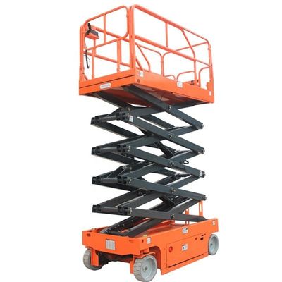 خرید آسانسور قیچی پلی فرم بلند کردن هوائی هیدرولیک متحرک 6m 8m 10m 12m online manufacture