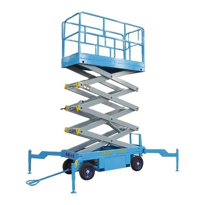 خرید 8m Electric Hydraulic Mobile Scissor Lifting Platform For Outdoor Use online manufacture