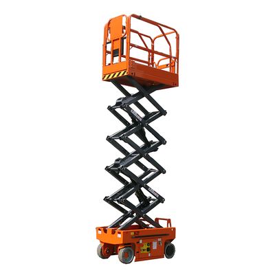 خرید Mobile Hydraulic Electric Small Scissor Lift Platform 6m 8m 230kg تولید آنلاین