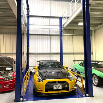 3m-20m چهار پست ماشین آسانسور 3000KG 5000KG 4 پست ماشین آسانسور هیدرولیک