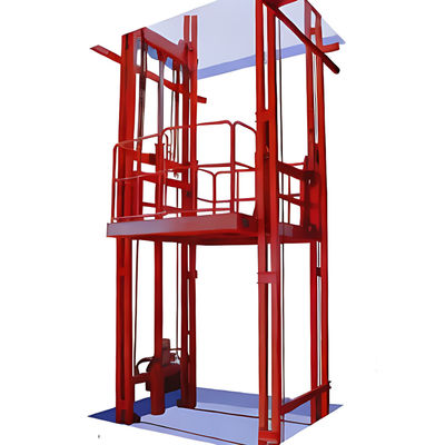 2T مزانین طبقه کالا آسانسور 5m 2000KG انبار بار آسانسور