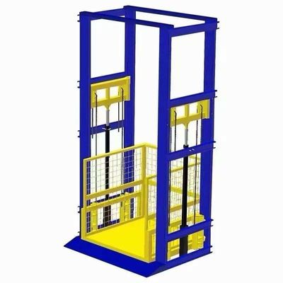 آسانسور باربری صنعتی نصب شده در دیوار 9 متری