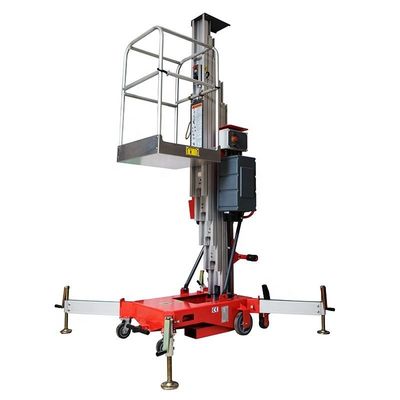 لیفت پلت فرم هوایی هیدرولیک 9m 150kg لیفت یک استخر برای نمایشگاه کارخانه
