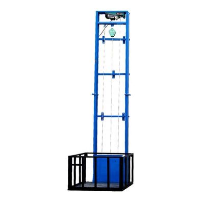 لیفت کارگویی کوچک تجهیزات آسان بلند کردن پلت فرم بلند کننده الکتریکی 8m 500kg