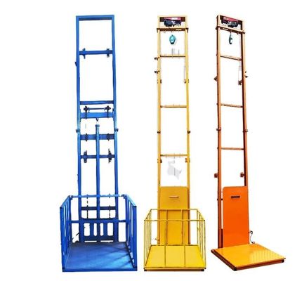 انبار آسانسور باربری کوچک الکتریکی 9 متر 1 تن آسانسور هیدرولیک کالاها