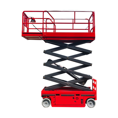 پلتفرم آسانسور اتوماتیک 6m 8m 10m 230kg خودراننده آسانسور قیچی الکتریکی