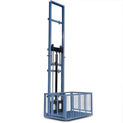 آسانسور باربری برقی انبار سکوی بالابر هیدرولیک 8 متری 1T